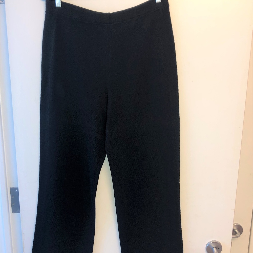 St. John Sport by Marie Gray Black Pants